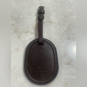 Authentic Gucci Leather Bag-Travel Tag